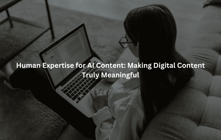 Human Expertise for AI Content