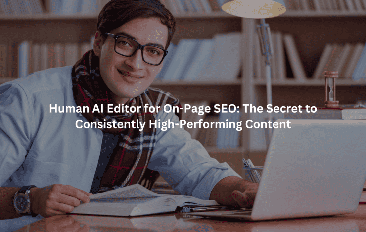 Human AI Editor for On-Page SEO