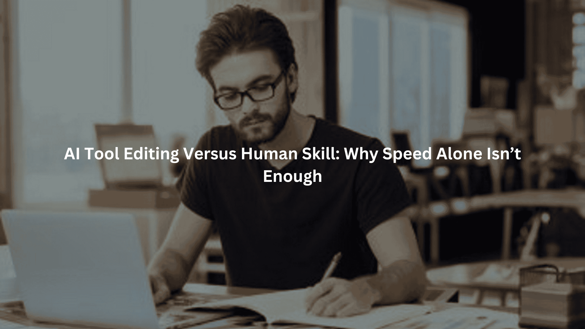 AI Tool Editing Versus Human Skill