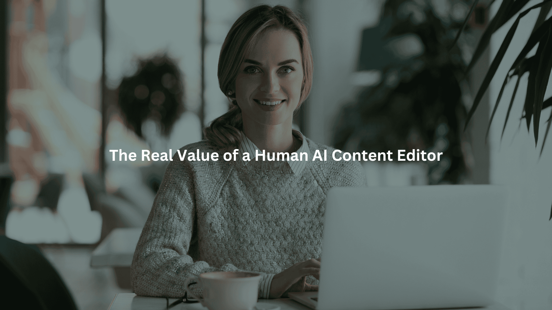 portfolio human AI content editor