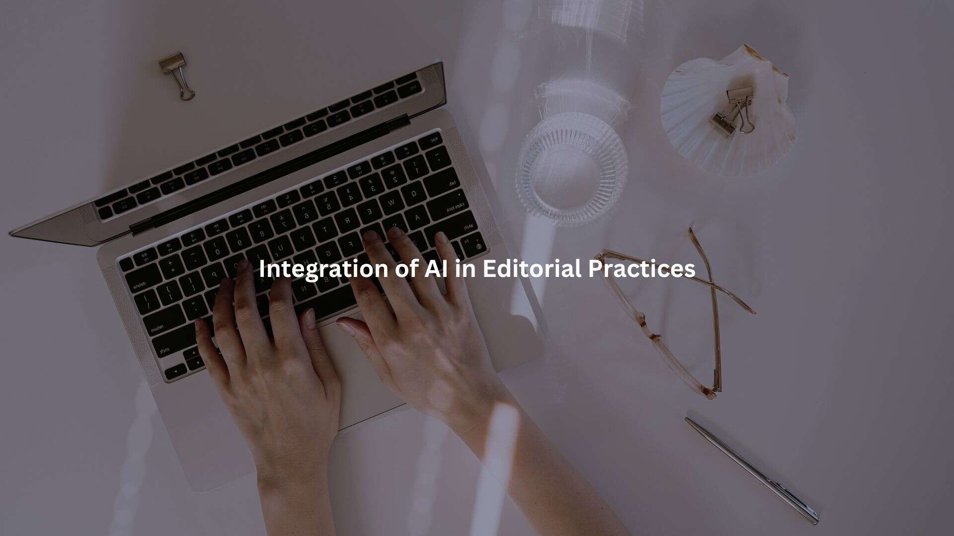 a dynamic collaboration between an AI system and a human editor, with the AI providing speed and accuracy, and the editor contributing creativity and ethical judgment.