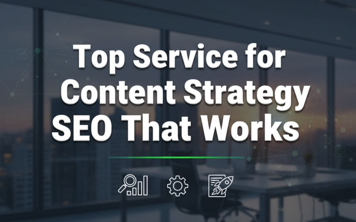 Image showcasing a modern office setting, symbolizing a top service for content strategy SEO with analytics and tools.