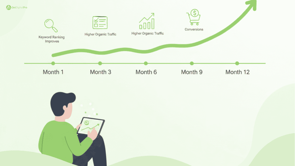 See how brands track ROI SEO writing service by analyzing how optimized content drives traffic, boosts engagement, and delivers measurable business results.