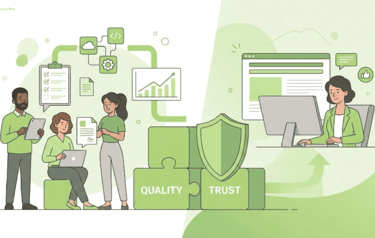 Quality and trust: A team collaboration on data-driven business strategies and secure solutions