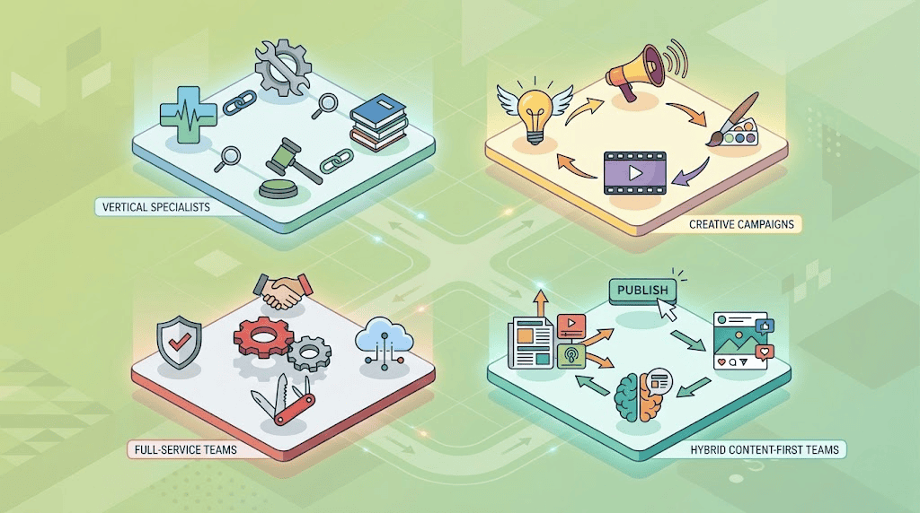 Diverse expertise and integrated solutions offered by leading SEO content agencies to drive business growth.