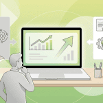 A productive workspace showcases digital analytics and business growth, highlighting the capabilities of top SEO content agencies.