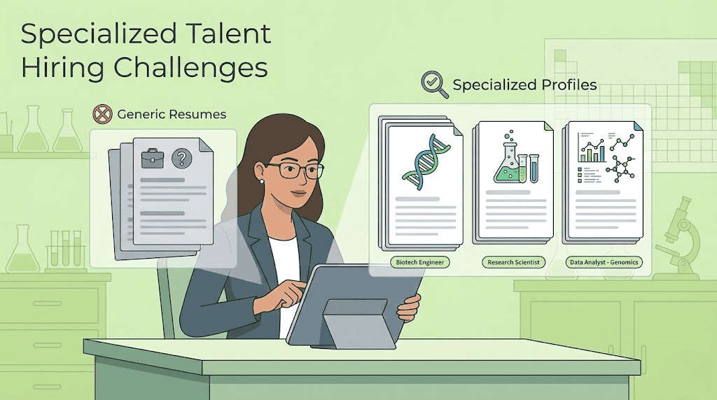 Niche hiring agencies tackle specialized talent challenges by leveraging detailed candidate profiles to find the right fit for technical roles.