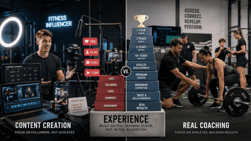 Content creation vs real coaching, why most fitness coaches are building backward in combat sports conditioning 